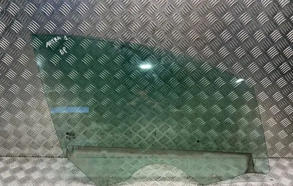 Opel Astra J Front door window glass four-door 43R001582