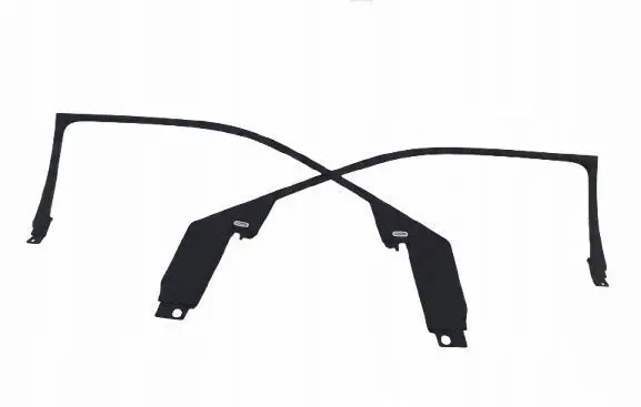 Dodge Charger Front door trim (molding) 55315139AD