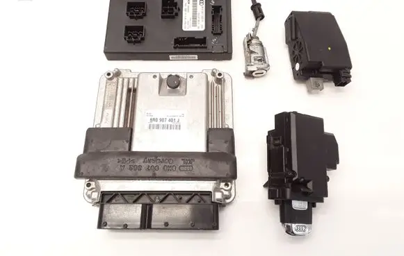 Engine ECU kit and lock set