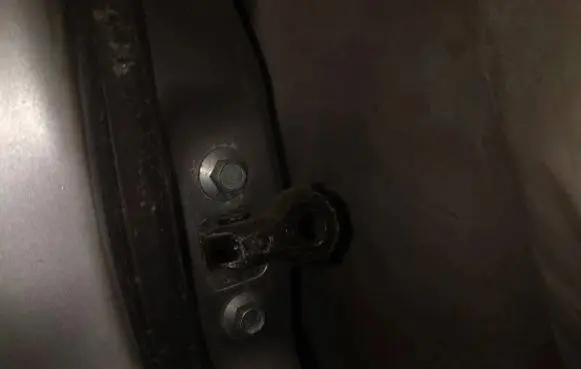 Honda FR-V Front door check strap stopper 