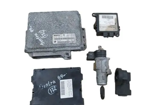 Opel Sintra Engine ECU kit and lock set 09134874 0261204971