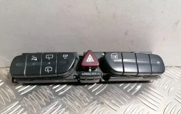 Mercedes-Benz C W203 Hazard light switch A2038218358 21159493001