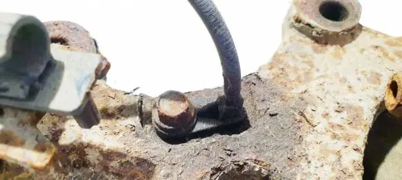 ABS brake wheel speed sensor