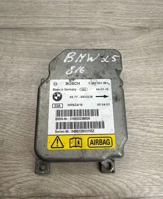 BMW X5 E53 Airbag control unit/module 6933238 31693323800A 0285001681