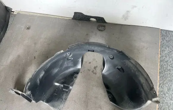 Peugeot 208 I Front wheel arch liner splash guards 9673768880