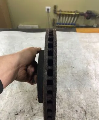 Jeep Grand Cherokee (WK) Front brake disc