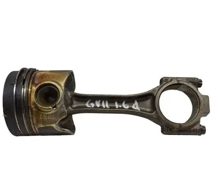 Piston with connecting rod