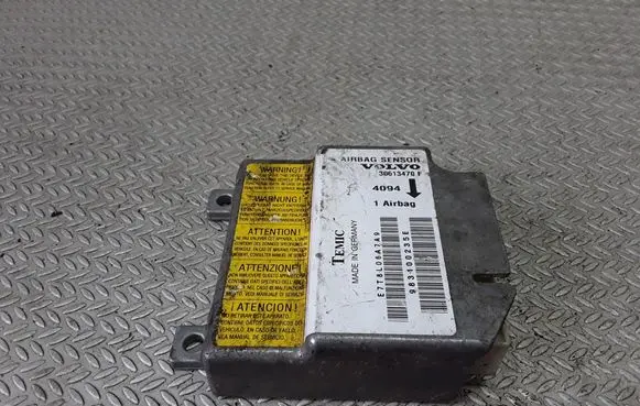 Volvo S40, V40 Airbag control unit/module 30613470F