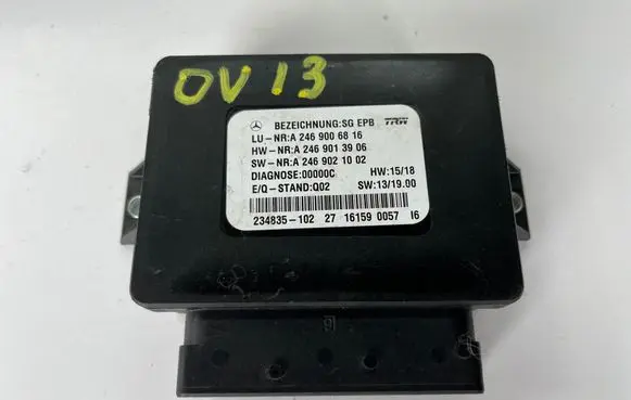 Mercedes-Benz GLE (W166 - C292) Hand brake control module A2469006816 A2469013906