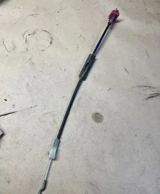 Rear door cable line