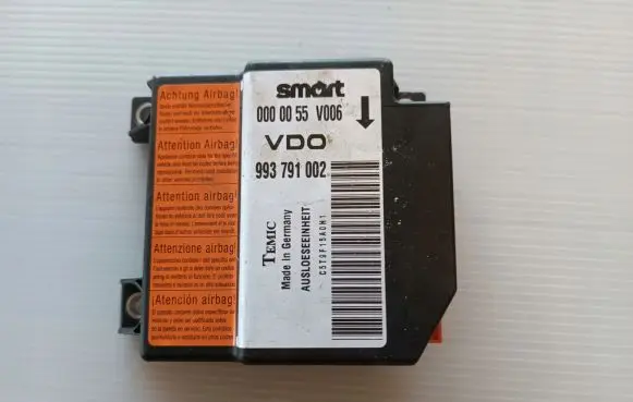 Smart ForTwo I Airbag control unit/module 0000055v006