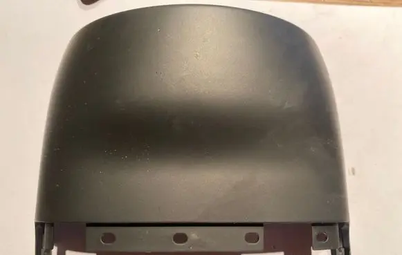 Steering wheel column trim