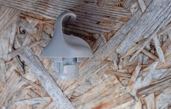 Renault Koleos I Sun visor clip/hook/bracket