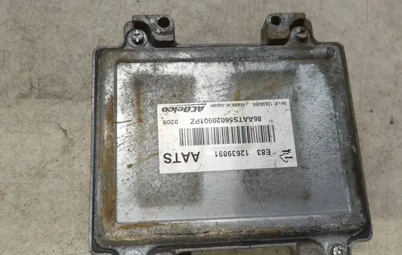 Opel Meriva B Engine control unit/module 12639891 12636386