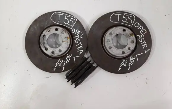 Opel Astra L Front brake disc 12345T55