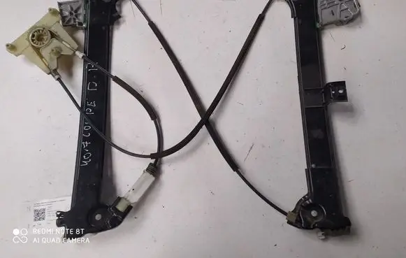 Peugeot 407 Front door electric window regulator 9650800980