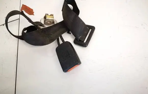 Middle seatbelt buckle (rear)