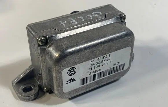 Volkswagen Golf Plus ESP acceleration yaw rate sensor 1K0907655B