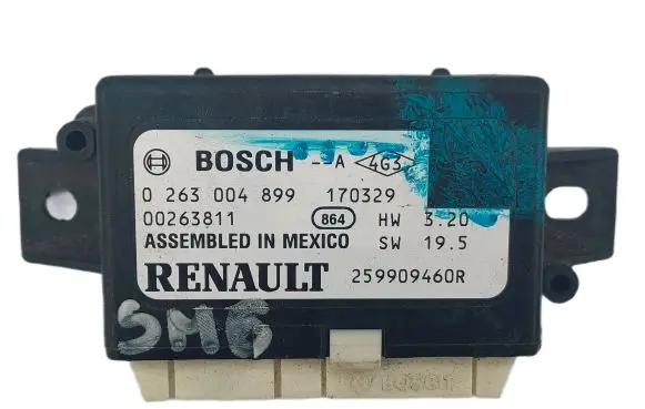 Renault Megane IV Parking PDC control unit/module 259909460R 170329 00263811