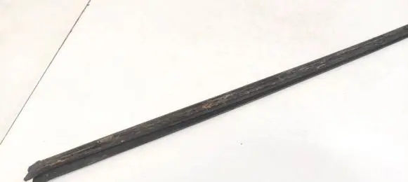 Front door glass trim molding