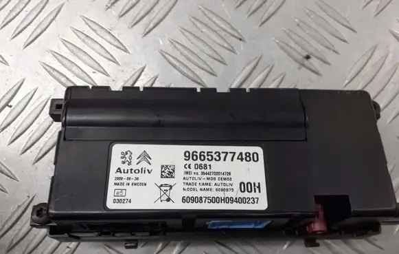 Citroen C5 Phone control unit/module 9665377480