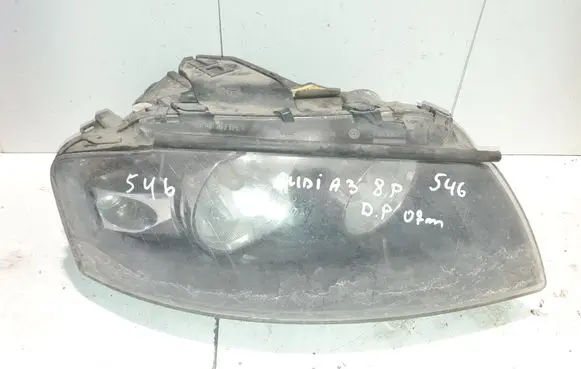 Audi A3 S3 8P Headlight/headlamp 0301206602