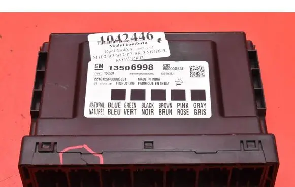 Opel Mokka X Comfort/convenience module 13506998