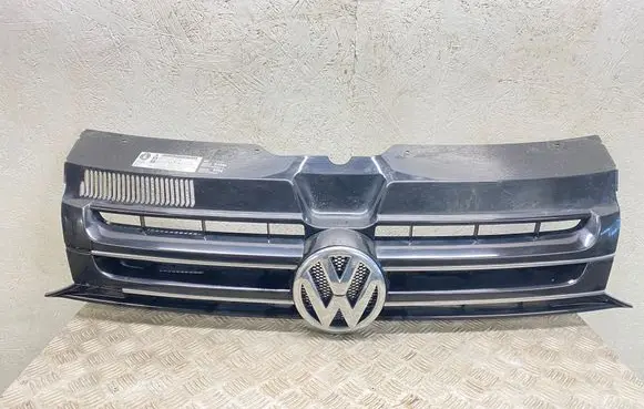 Volkswagen Transporter - Caravelle T5 Front bumper upper radiator grill 7E5853651 7E5853653
