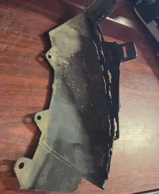 Mercedes-Benz GLC X253 C253 Front bumper corner part panel trim A2538857900