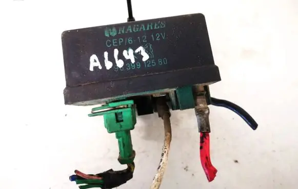 Peugeot Partner Glow plug pre-heat relay 9639912580