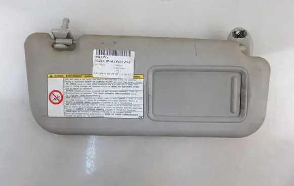 Toyota Urban Cruiser (XP110) Sun visor clip/hook/bracket 