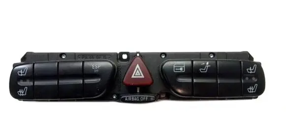 Mercedes-Benz C W203 Hazard light switch A2038215458