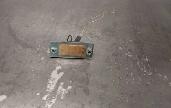 Audi A4 S4 B5 8D Number plate light 8D0943021D