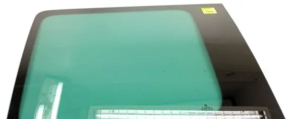 Rear door window glass
