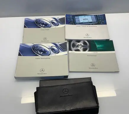 Mercedes-Benz E W211 Owners service history hand book 