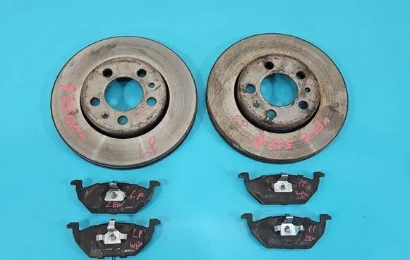 Volkswagen Polo IV 9N3 Brake discs and calipers set IMPRK1443299
