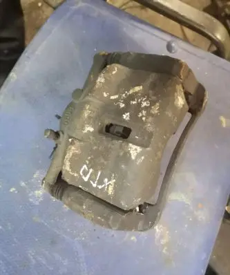 Front brake caliper