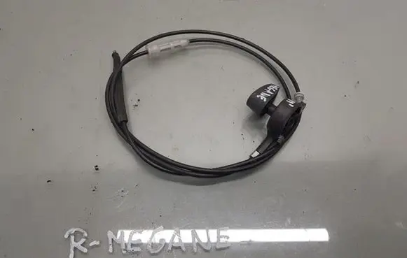 Renault Megane III Engine bonnet/hood lock release cable 