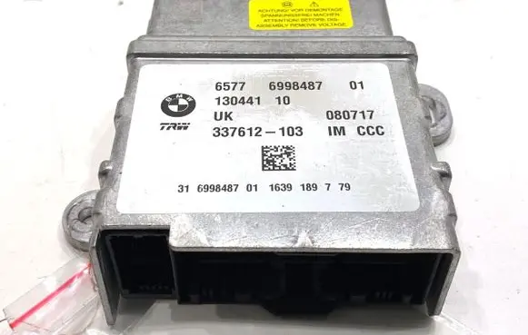 BMW X1 F48 F49 Airbag deployment crash/impact sensor 6998487