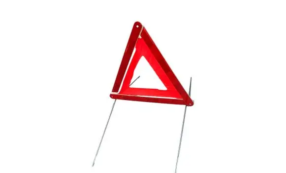 Opel Mokka X Emergency warning sign 27R030303