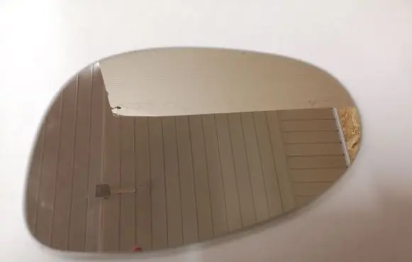 Renault Espace III Wing mirror glass 