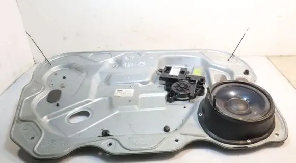 Front window lifting mechanism without motor