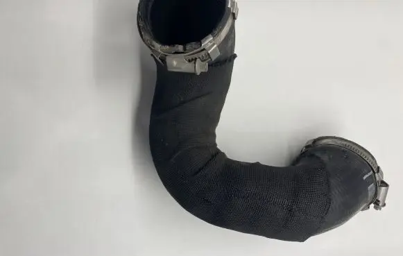 Audi A6 S6 C6 4F Intercooler hose/pipe 4F0145737G