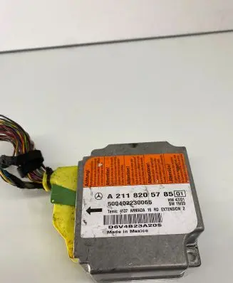 Mercedes-Benz E W211 Airbag control unit/module A2118205785 500402230065 D6V4B23A20S