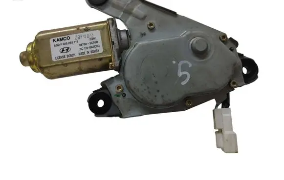 Hyundai Tiburon Rear window wiper motor 987002C050 F00S2B2116