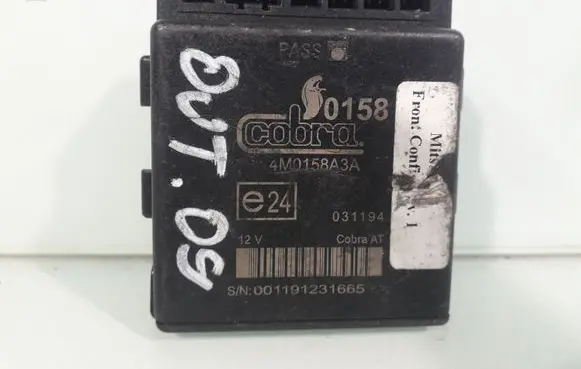 Mitsubishi Outlander Alarm control unit/module 4M0158A3A