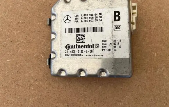 Mercedes-Benz C W204 Windshield/windscreen camera A0009050438 A0009055000 2840095122300