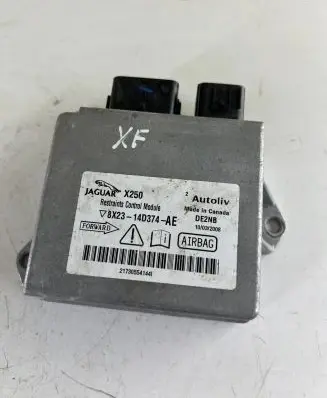 Jaguar XF X250 Airbag control unit/module 8X2314D374AE