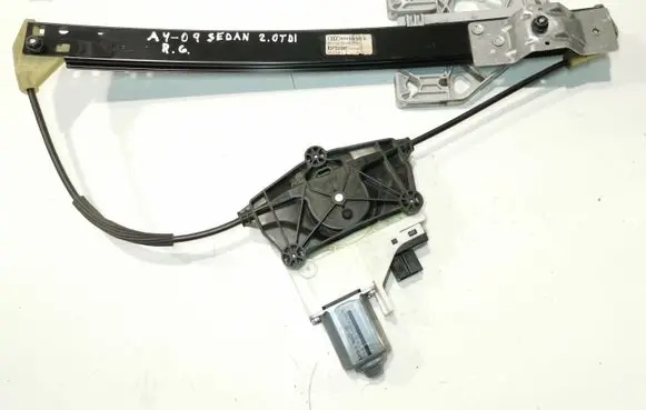 Audi A4 S4 B8 8K Rear door window regulator with motor 8K0959812 8K0839462A