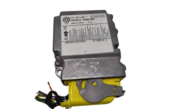 Skoda Octavia Mk2 (1Z) Airbag control unit/module 1K0909605T 5WK43412 51100514E